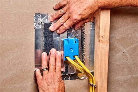 how to insulate electrical box form inside|insulation pads for electrical outlets.